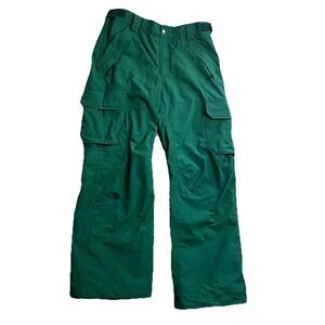The North Face Men's Freedom Insulated Ski Snowboard Pants Size‎ Medium Green